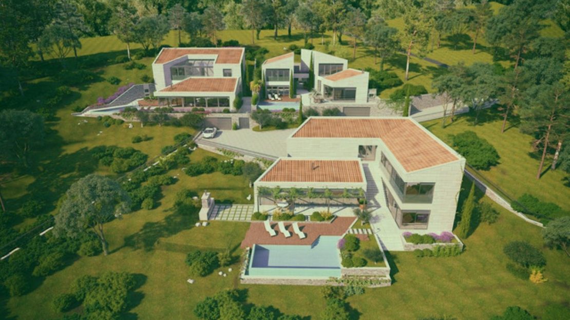 contemporary villa kotor bay