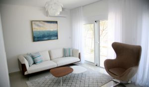 lustica house near sea