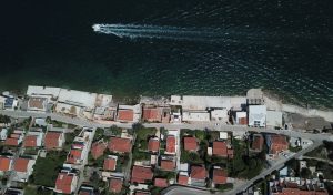 lustica house near sea