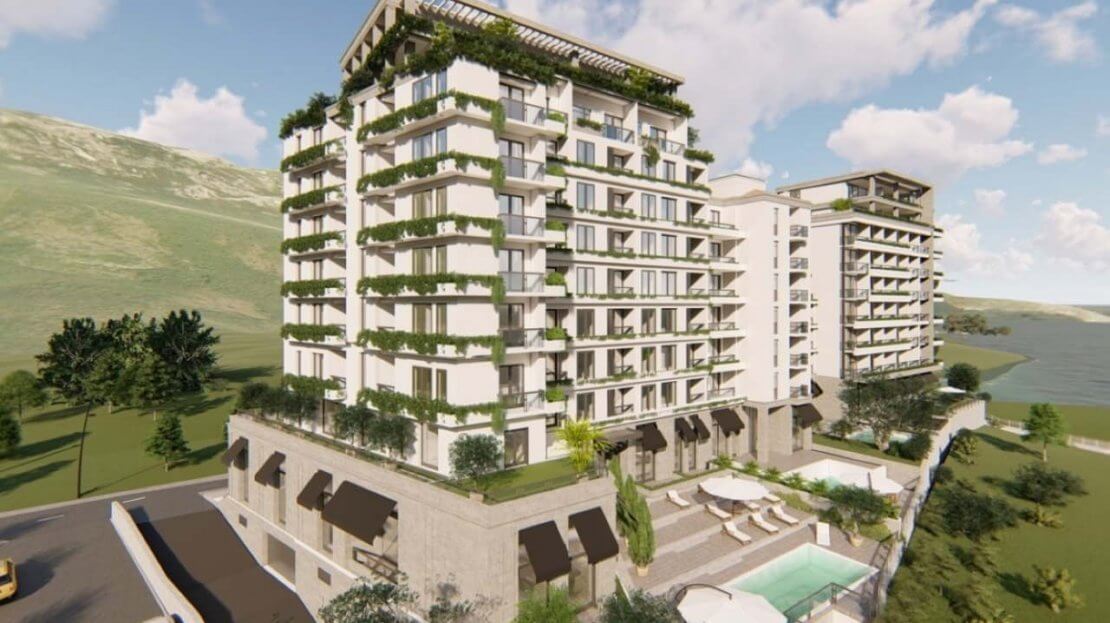 apartments budva beachfront sale