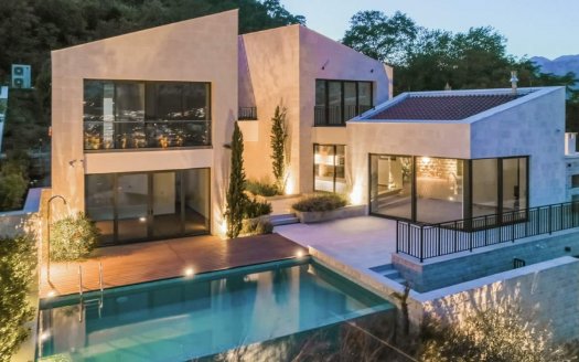 kotor bay luxury villa for sale