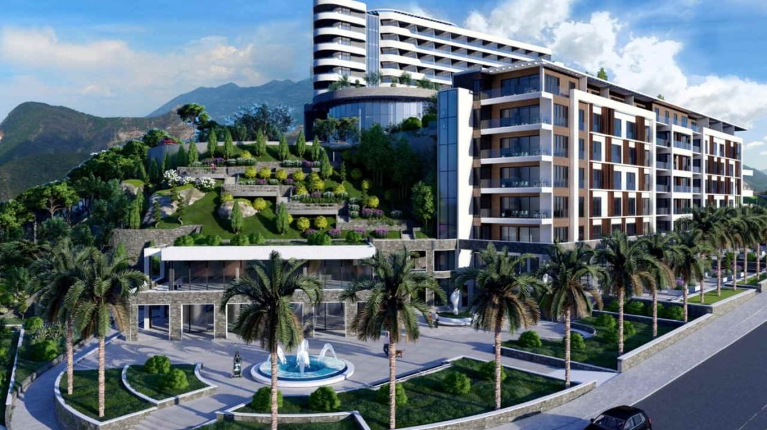 seafront apartments montenegro