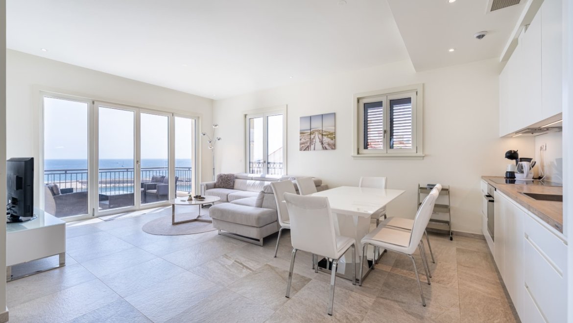 lustica marina three bedroom apartment sale